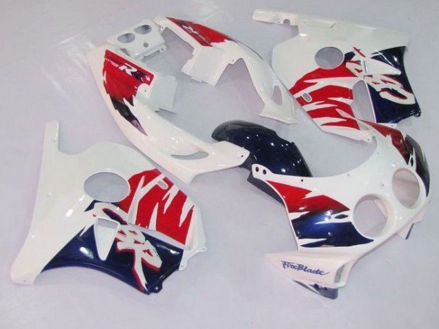 1988-1989 Red and Blue Honda CBR250RR MC19 Motorcycle Fairing 1988-1989 Red and Blue Honda CBR250RR MC19 Motorcycle Fairing