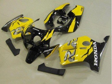1988-1989 Yellow Black Honda CBR250RR MC19 Bike Fairings