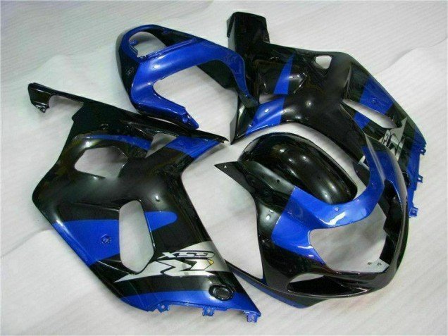 2001-2003 Blue Black Suzuki GSXR 600/750 Bike Fairings 2001-2003 Blue Black Suzuki GSXR 600/750 Bike Fairings