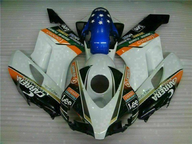 2004-2005 White Blue Honda CBR1000RR Replacement Fairings 2004-2005 White Blue Honda CBR1000RR Replacement Fairings