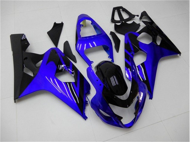 2004-2005 Blue Black Suzuki GSXR 600/750 Motorcycle Fairings Kits 2004-2005 Blue Black Suzuki GSXR 600/750 Motorcycle Fairings Kits