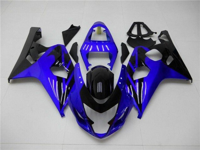 2004-2005 Blue Black Suzuki GSXR 600/750 Motorcycle Fairings Kits 2004-2005 Blue Black Suzuki GSXR 600/750 Motorcycle Fairings Kits