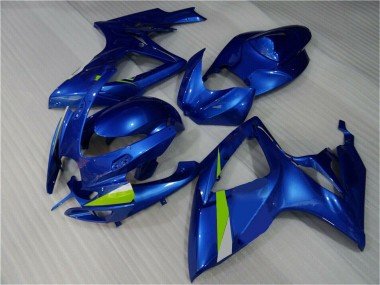 2006-2007 Blue Suzuki GSXR 600/750 Motorbike Fairings