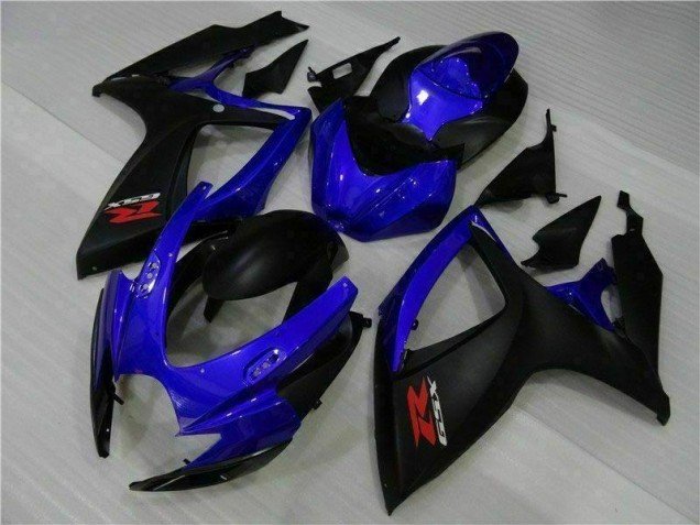 2006-2007 Blue Black Suzuki GSXR 600/750 Motorbike Fairing Kits 2006-2007 Blue Black Suzuki GSXR 600/750 Motorbike Fairing Kits