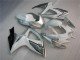 2006-2007 White Silver Suzuki GSXR 600/750 Motorcycle Fairing 2006-2007 White Silver Suzuki GSXR 600/750 Motorcycle Fairing