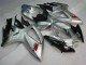 2006-2007 Silver Suzuki GSXR 600/750 Motorcyle Fairings 2006-2007 Silver Suzuki GSXR 600/750 Motorcyle Fairings