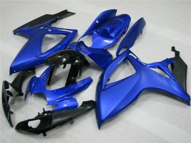 2006-2007 Blue Black Suzuki GSXR 600/750 Full Replacement Fairings & Bodywork 2006-2007 Blue Black Suzuki GSXR 600/750 Full Replacement Fairings & Bodywork