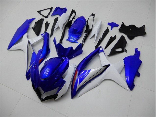 2008-2010 Blue White Suzuki GSXR 600/750 Motorcylce Fairings 2008-2010 Blue White Suzuki GSXR 600/750 Motorcylce Fairings