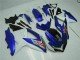 2008-2010 Blue White Suzuki GSXR 600/750 Motorcycle Fairings 2008-2010 Blue White Suzuki GSXR 600/750 Motorcycle Fairings