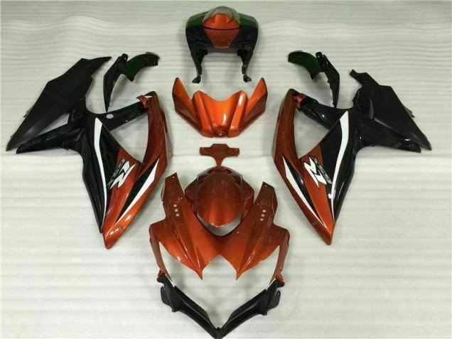 2008-2010 Red Black Suzuki GSXR 600/750 Motorbike Fairings