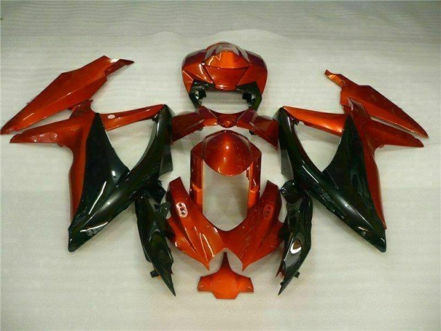 2008-2010 Red Black Suzuki GSXR 600/750 Motorcycle Replacement Fairings 2008-2010 Red Black Suzuki GSXR 600/750 Motorcycle Replacement Fairings