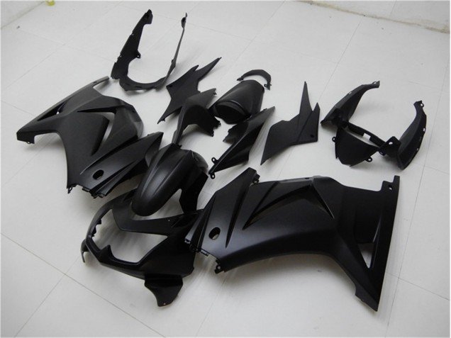 2008-2012 Matte Black Kawasaki EX250 Bike Fairings 2008-2012 Matte Black Kawasaki EX250 Bike Fairings