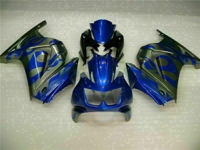 2008-2012 Blue Kawasaki EX250 Motor Fairings 2008-2012 Blue Kawasaki EX250 Motor Fairings