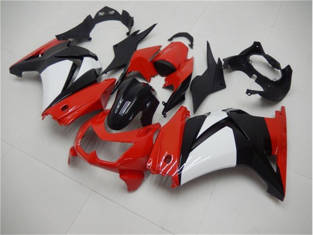 2008-2012 Red Black White Kawasaki EX250 Motorcycle Fairings 2008-2012 Red Black White Kawasaki EX250 Motorcycle Fairings