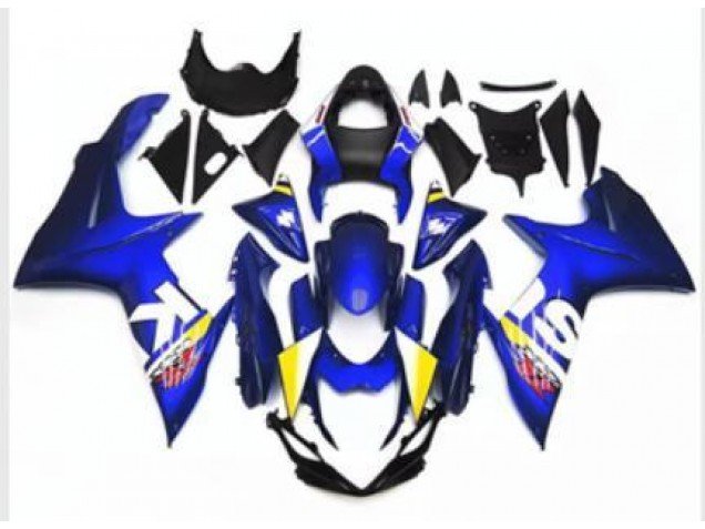 2011-2021 Blue White Suzuki GSXR 600/750 Moto Fairings 2011-2021 Blue White Suzuki GSXR 600/750 Moto Fairings