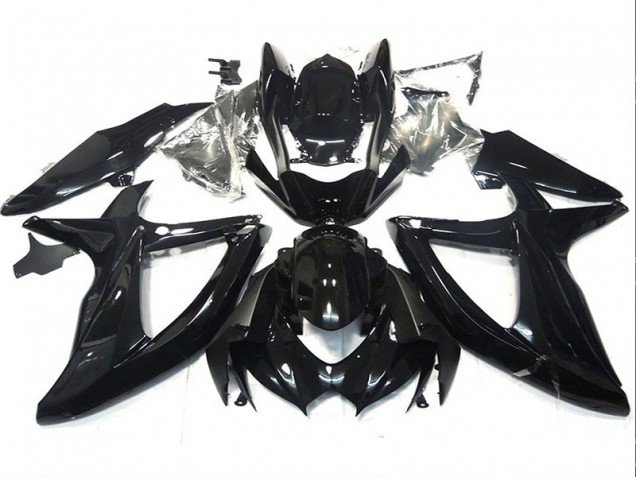 2008-2010 Black Suzuki GSXR750 Motorcycle Fairing 2008-2010 Black Suzuki GSXR750 Motorcycle Fairing
